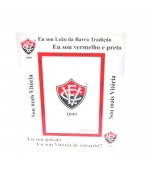 Porta Retrato De vidro Foto 10X15cm - Vitória - Produto Oficial Licenciado